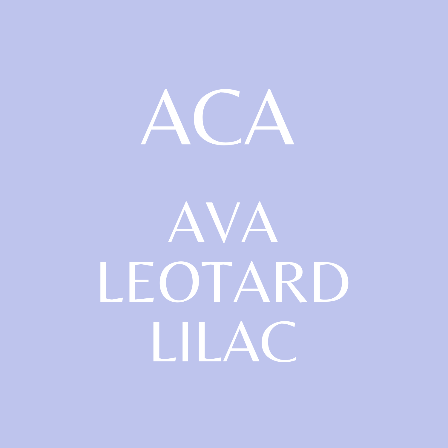 Ava Leotard - Lilac