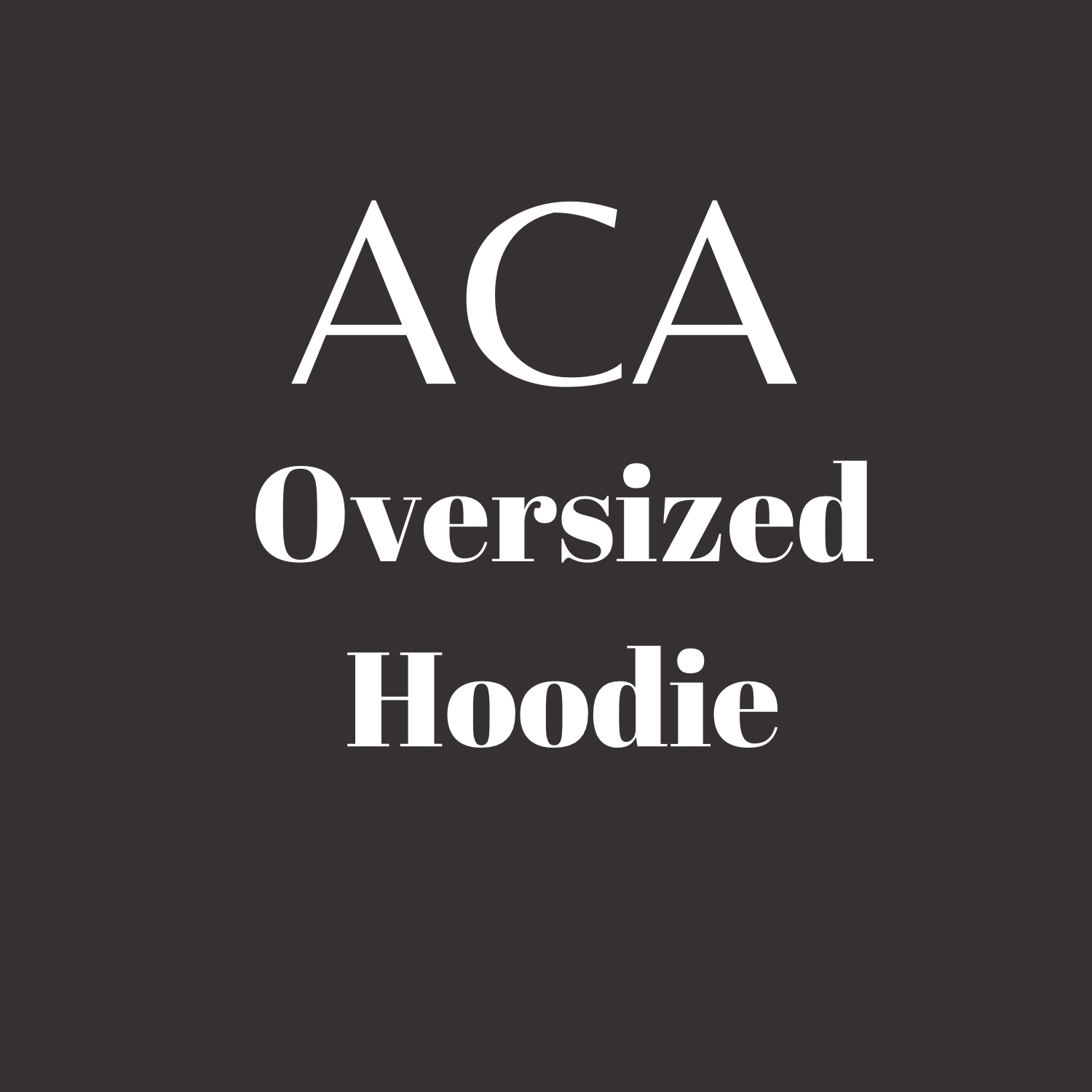 Oversized Hoodie