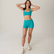Runway Shorts Teal