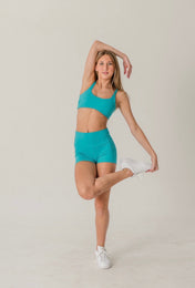 Runway Shorts Teal