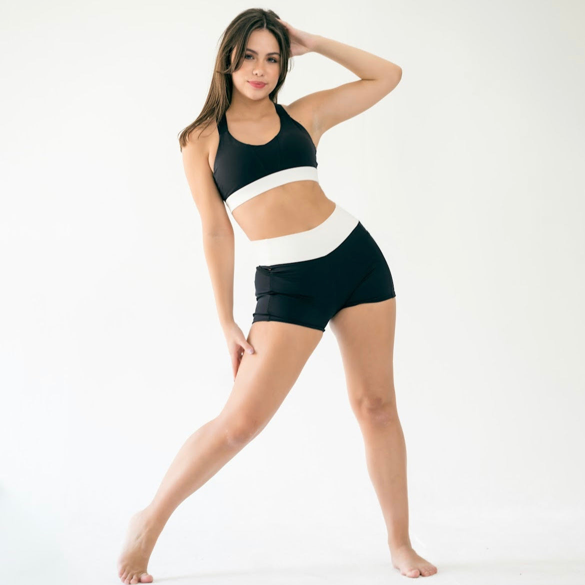 Chic Shorts - Charcoal- FINAL SALE