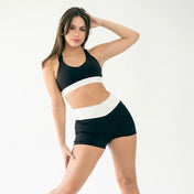 Chic Shorts - Charcoal- FINAL SALE