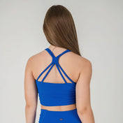 Incanto Ribbed Tank - Cobalt Blue- FINAL SALE