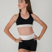 Chic Shorts - Charcoal- FINAL SALE
