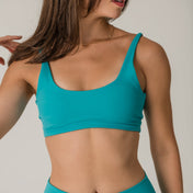 Runway Top Teal