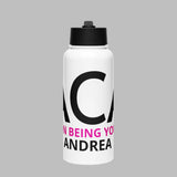 Stainless steel water bottle - Personalized